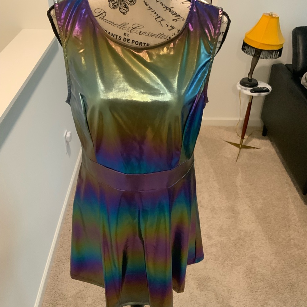 Iridescent Sleeveless Dress